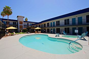 Sparkling pool